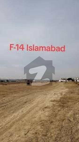 14 Marla residential plot available for sale in F 14 /4