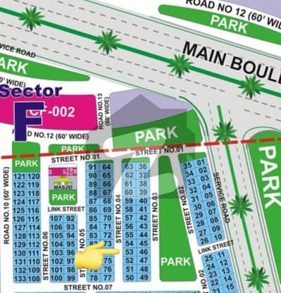 Top Location 10 Marla Plot Next To Main Boulevard