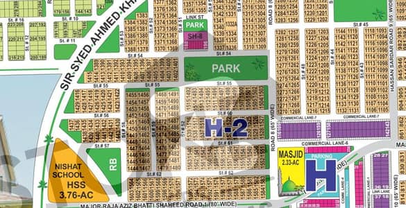 ڈی ایچ اے فیز 1 ۔ سیکٹر ایچ ڈی ایچ اے فیز 1,ڈی ایچ اے ڈیفینس,ملتان میں 1 کنال رہائشی پلاٹ 85.0 لاکھ میں برائے فروخت۔