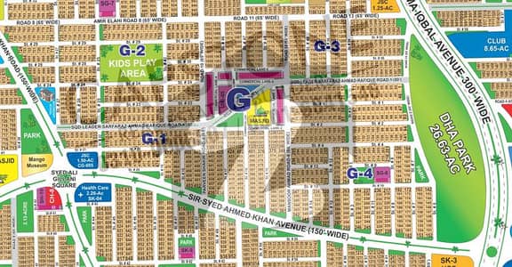 Where Modern Homes Rise Prime 1 Kanal Residential Plot Sector G DHA Multan Phase 1