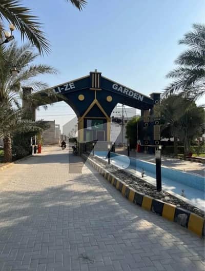 Plot For Sale In Alize Garden Khokhrapar Malir Front Of Falaknaz Dream