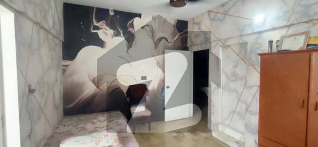 1400 Sq Ft, 3 bed Drawing Dining is well-maintained Al Firdus Apartment, on the 1st floor, and main road facing. Corner flat with lift, reserved car parking, and separate storeroom in basement.