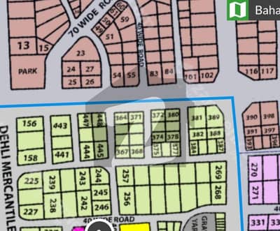 دہلی مرکنٹائل سوسائٹی گلشنِ اقبال ٹاؤن,کراچی میں 12 مرلہ رہائشی پلاٹ 13.0 کروڑ میں برائے فروخت۔