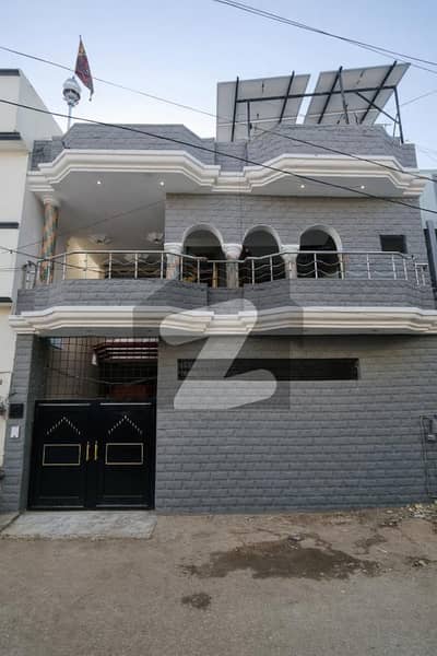 150 Sq. Yards Double-Storey House For Sale | 7 Rooms With Attached Baths.
