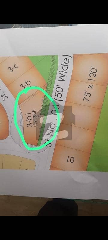 HAMLET bahria town 2 kanal 75120 plot for sale