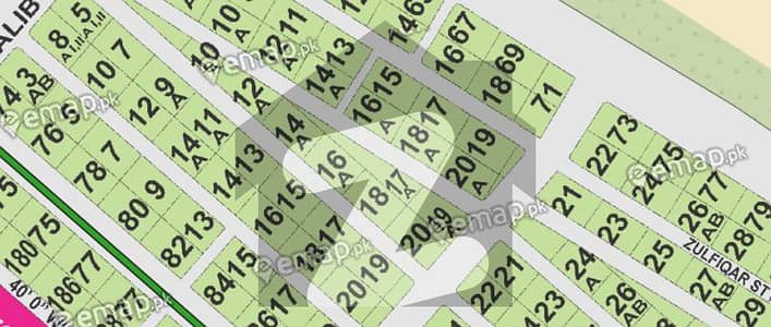 500 Yards Zulfiqar Street 15 Clear Plot In Phase 8 DHA