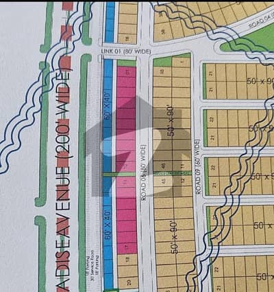 NEW DEAL P-51 Paradise villa facing 500 sq Yards plot available for sale very prime location