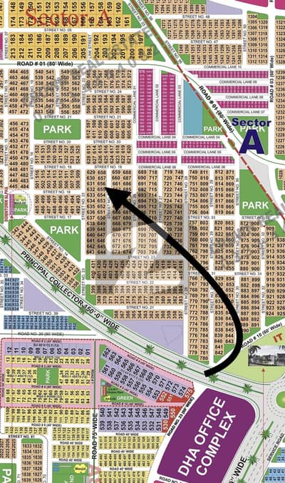 ڈی ایچ اے ڈیفنس ۔ سیکٹر اے ڈی ایچ اے ڈیفینس,بہاولپور میں 1 کنال رہائشی پلاٹ 63.0 لاکھ میں برائے فروخت۔