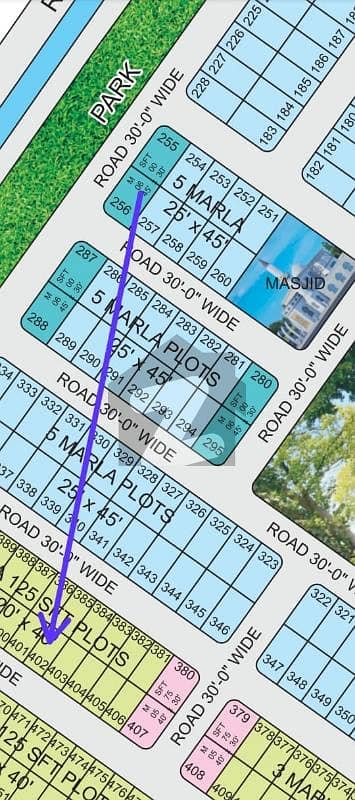 3.5 Marla Residencial Plot Available For Sale In B Block