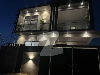 300 Yards Brand New Bungalow Semi Furnished With Basement Available For Sale