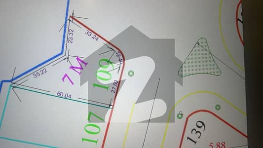 نیو سٹی - بلاک ایم نیو سٹی,واہ میں 7 مرلہ رہائشی پلاٹ 60.0 لاکھ میں برائے فروخت۔
