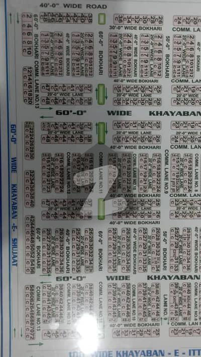 Commercial Plot For Sale In Karachi Bukhari Commercial DHA Phase 6