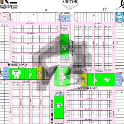 240 Square Yards Residential Plot Situated In Gulshan-E-Maymar - Sector T For Sale