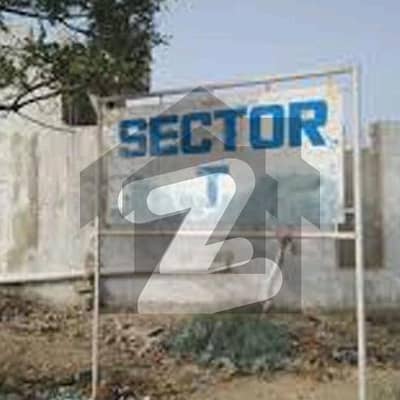 240 Square Yards Residential Plot Situated In Gulshan-E-Maymar - Sector T For Sale