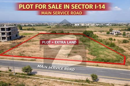 آئی ۔ 14 اسلام آباد میں 6 مرلہ رہائشی پلاٹ 1.5 کروڑ میں برائے فروخت۔