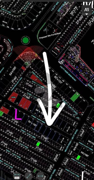 1 Kanal Prime Plot For Sale in New City Phase 2 | 54100 | 40 Feet Wide Road | Gas Available | Arcade Facing | Wah Cantt