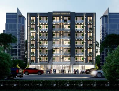 Best Price Apartments In Madina Heights Bahria Town Lahore At Prime Location -