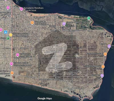 1000 sq yard Residential Plot DHA Phase 8 West Open