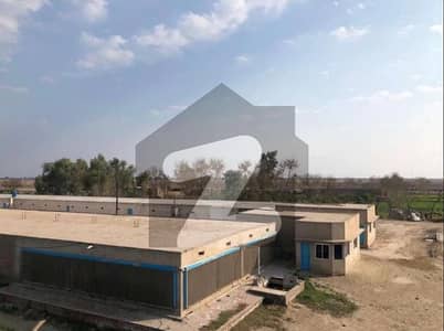 15 Kanal Control Shed 43000 SQF Covered Area For Sale In Khanuana Faisalabad