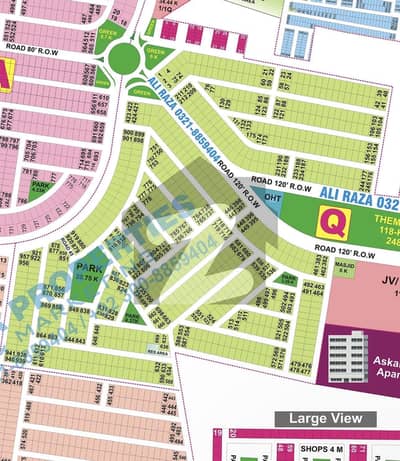 10-Marla Near. Theme Park