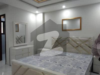 1 bed brand new luxury furnished flat apartment available in bahria town lahore