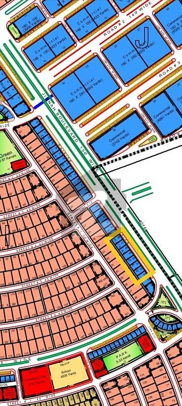 Top City1 Islamabad Block I Pair Commercial Plots Available For Sale
