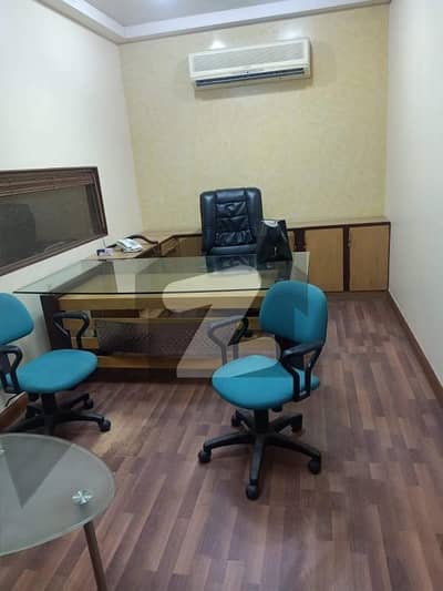 PHASE 2 VIP SEMI FURNISHED OFFICE FOR RENT WITH LIFT WITH EXECUTIVE CHAMBER MEETING ROOM WORK STATION