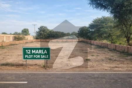 احمد پور روڈ بہاولپور میں 12 مرلہ رہائشی پلاٹ 3.5 لاکھ میں برائے فروخت۔