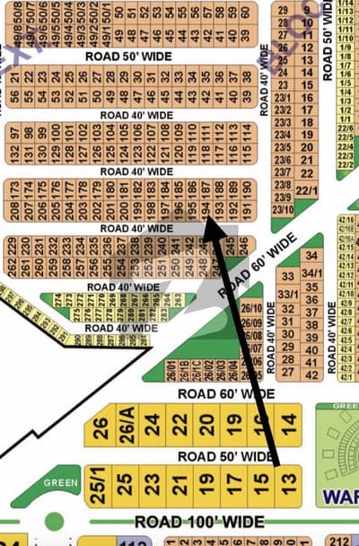 Citi Housing Phase 3 Block FF Ext Near School, Commercial Market And Mosque