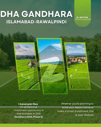 01 Kanal Transferable Plot File In Dha Phase 9 {Gandhara}, Islamabad