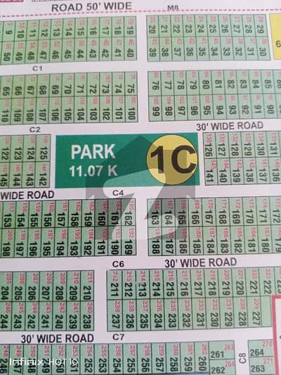 DHA Rahbar Sector-1 Block C plot available in reasonable budget with All dues clear possession plot its under ground Wiring area best for construction