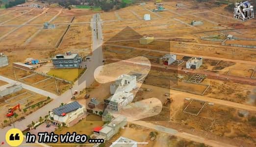 10 Marla Plot Available On Installment & Cash Both At Ittefaq Residencia, Near Ali Pur Islamabad