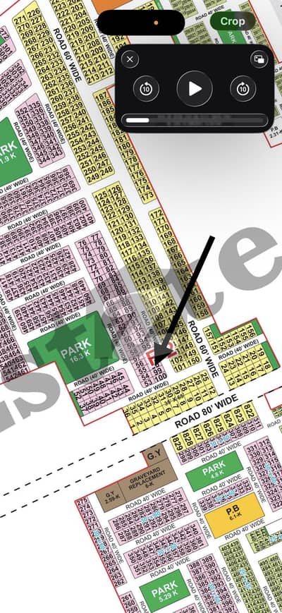 8 Marla F2 Plot Bahria Orchard