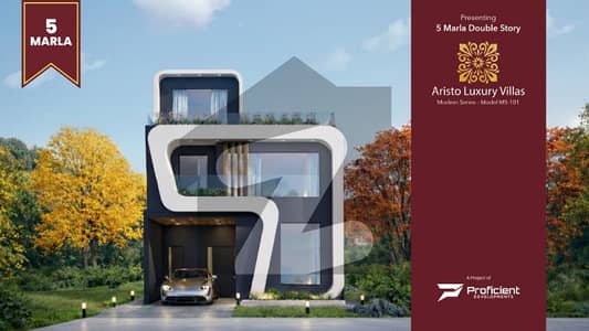 Designer House with Innovative Elevation