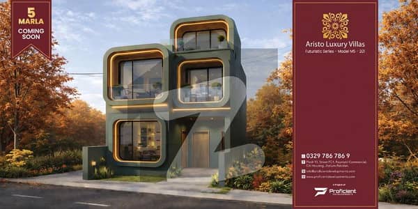 Designer House with Futuristic Elevation