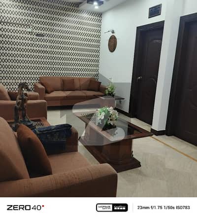 Full Furnished Prime Location 800 Square Feet Flat In Tauheed Commercial Area Best Option