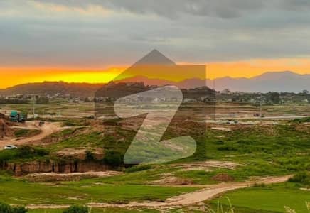 Margalla Orchard E Block  10 Marla Plot for Sale (Prime Location)  Located on park Road