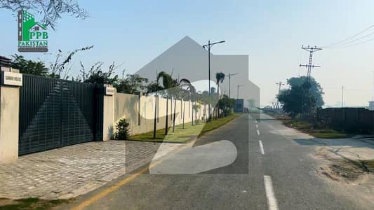 75 Lac per Kanal | CORNER Plot No- 119 4 Kanal Farmhouse Plot for Sale at Investor Rate Farmers Farms 2, Phase 6, Barki Road