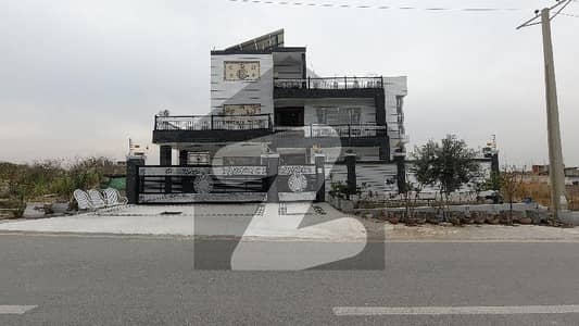 1 Kanal ( 60*90 ) ( 5400 Sq Ft ) ( In Block E ) Brand New , Triple Story House Available for Sale in Engineers Co-operative Housing Society ECHS D-18 Islamabad.