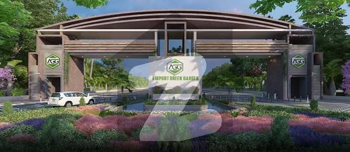 8 Marla residential plot | Airport Green Garden | 210 Series