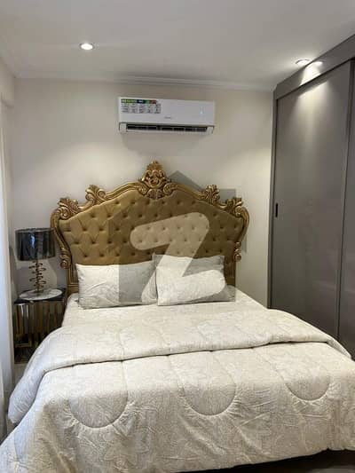 1 bed luxury furnished apartment available for rent sector C bahria town Lahore