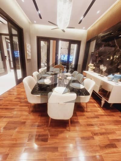 4 KANAL BRAND NEW FULLY FURNISHED FULL BASEMENT POOL CINEMA