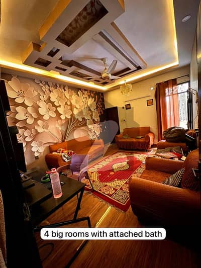 First Floor Big Portion 4 Bed 4 Bath | Near Main Road | 150+ Sqyd | Ready to Move