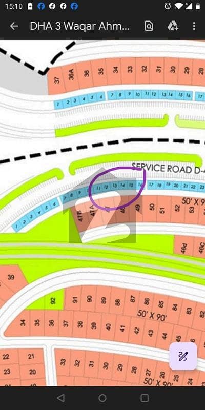 1 Kanal Plot For Sale In DHA Phase 3 Islamabad Sector AD, Plot 12 | Prime Location (Very Reasonable Price)