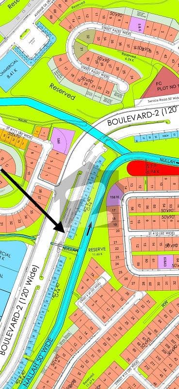 7.11 Marla Commercial Plot for Sale in DHA Phase 3 Islamabad Sector B, Plot 52 | Prime Location (Very Reasonable Price)
