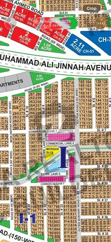 DHA Multan Triplet Plot Available for Sale