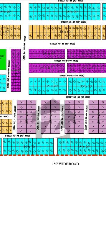 G-14/2 40x80 Lavel Plot. In Street. 78