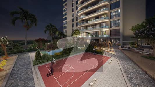 Modern 1 Bedroom 862 Square Feet Apartment With Plunge Pool In Gold-Crest Bay Sands 2 At HMR Waterfront In The Elite Surroundings Of DHA Phase 8 On 5 Year Payment Plan With Booking Starts From 10%