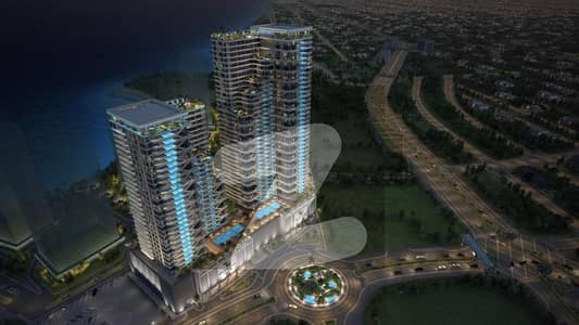 Elegant 1827 Square Feet 2 Bedroom Apartment With Plunge Pool In GoldCrest Bay Sands 2 At HMR Waterfront Situated In The Sought Out Area Of DHA Phase 8 On 5 Year Payment Plan With Booking Starts From 10%