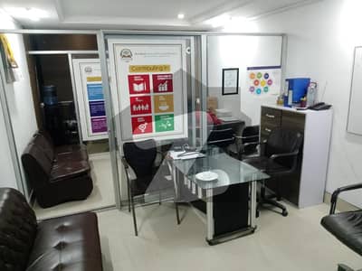 Fully Furnished Office | Attached Bath | Prime Location | For Rent
